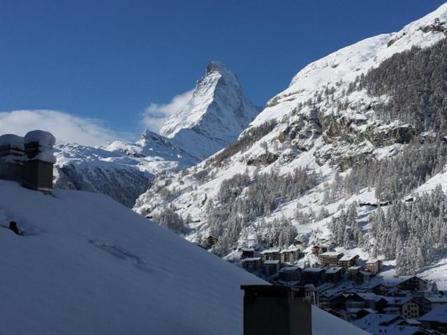 Haus Powder Snow Lejlighed Zermatt Eksteriør billede